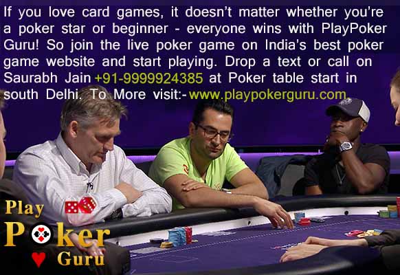 Poker Games in South DelhiServicesEverything ElseCentral DelhiOther