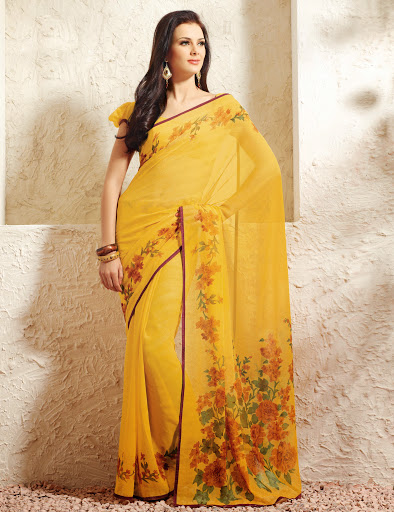 simple saree