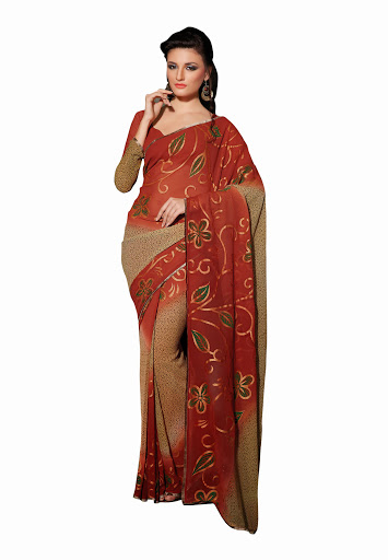 smart casual saree