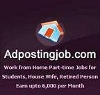 Data Entry Online Ad Posting Jobs Earn upto Rs 6000 per monthJobsOther JobsNoidaNoida Sector 2