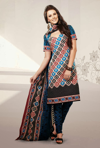 colorful dress pattern