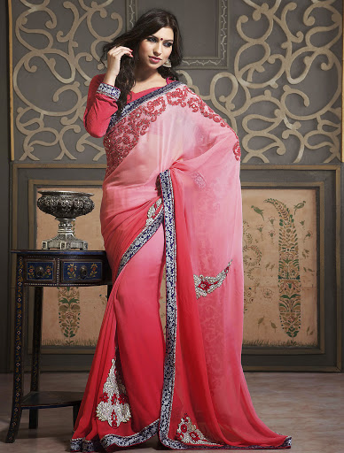 latest sarees style