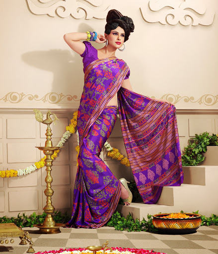 party wear sarees