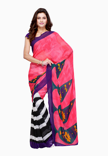 smart casual saree
