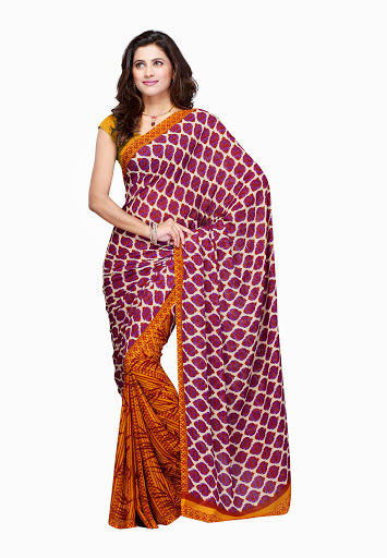 wedding designer saree pattern