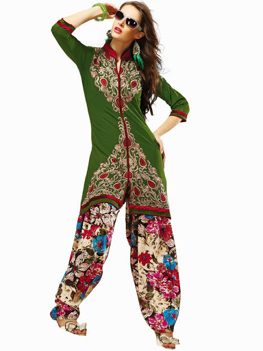 bright color dress pattern
