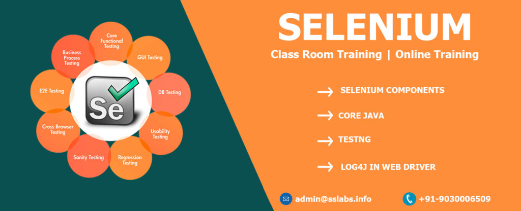 selenium online training in hyderabad