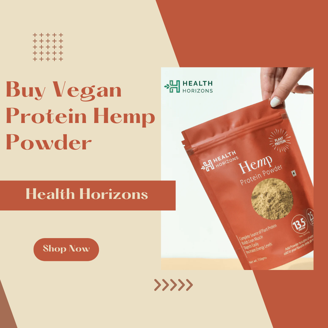 Buy Vegan Protein Hemp Powder Online | Health HorizonsHealth and BeautyHealth Care ProductsNoidaNoida Sector 14