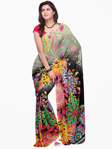 classy wear saree