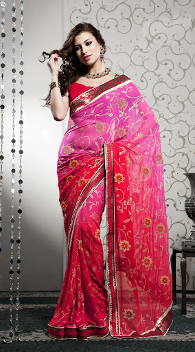 exclusive bridal wear saree