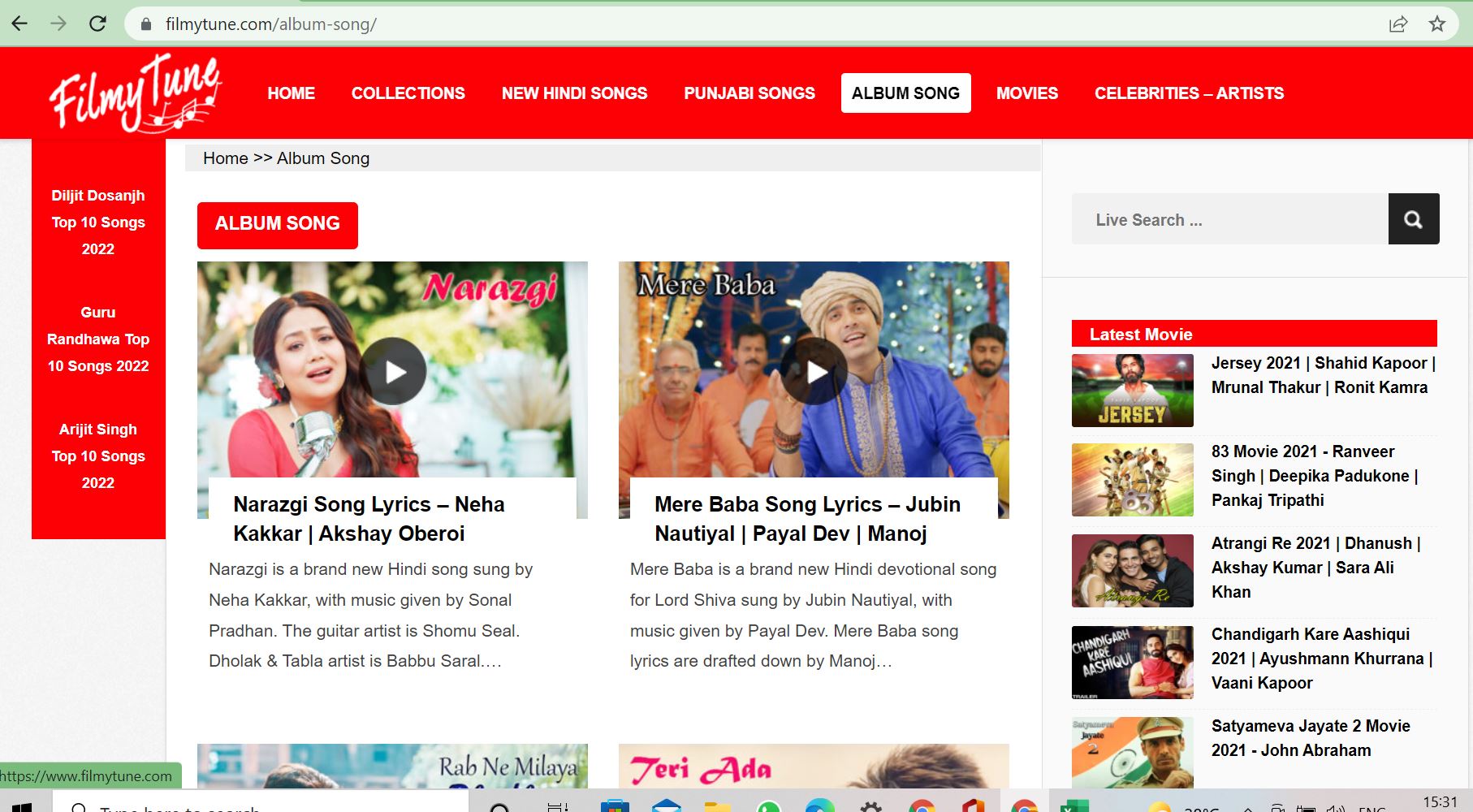 Punjabi Songs - New Movies & Latest Album Song Video 2022