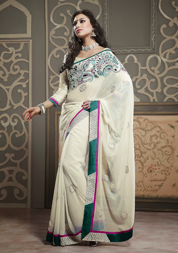 bridal wear saree