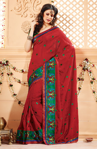 jute silk saree