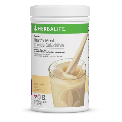 HERBALIFE FORMULA-1 Nutrition Shake Mix French Vanilla Soy protein based meal drink