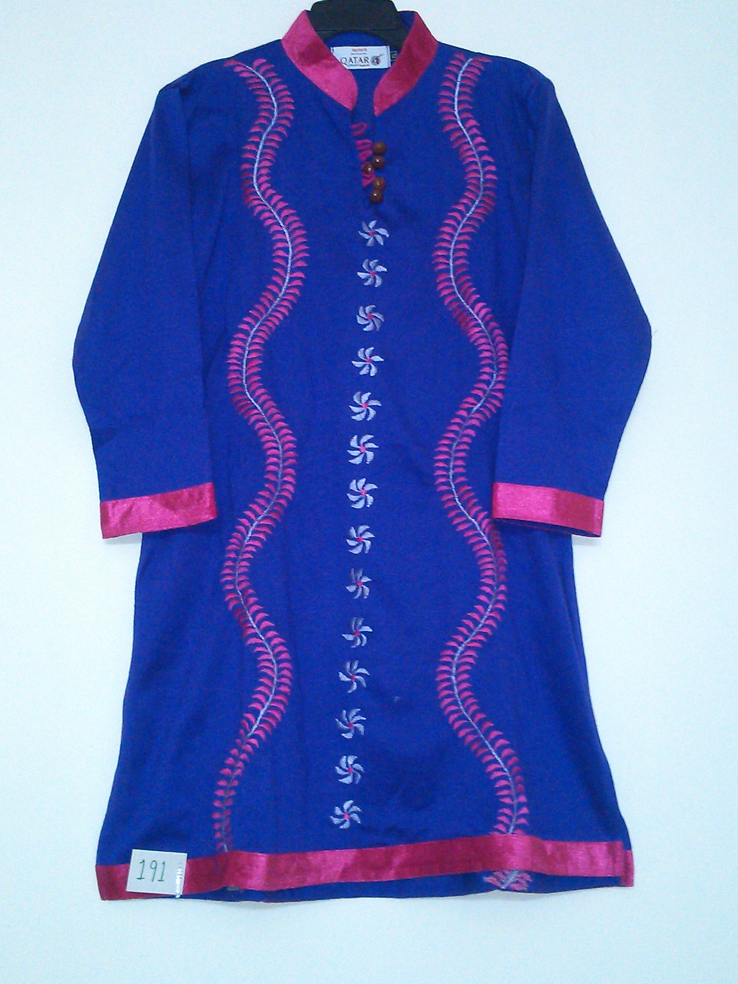 Woollen Kurti Purple & pink