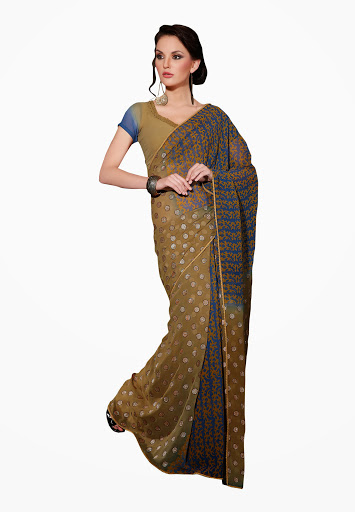 festival ocassion wear saree