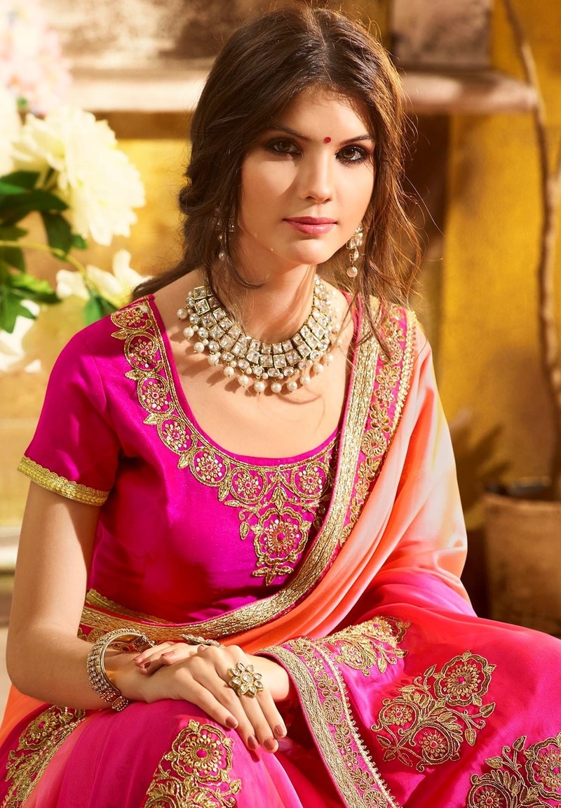 Online Georgette Sarees for Wholesale