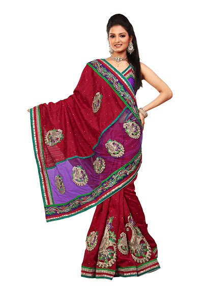 Tussar silk saree