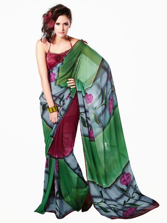 casual summer saree