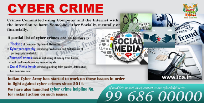 How to reduce cyber crime in india | Indian Cyber armyOtherAnnouncementsNoidaNoida Sector 11