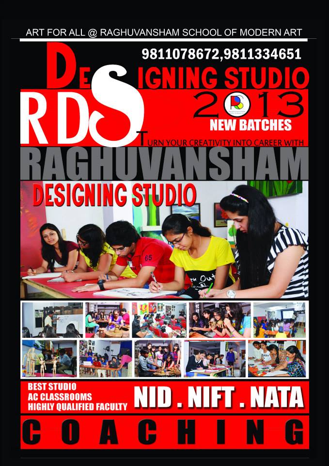 NID Portfolio perpetration at raghuvansham School of Modern Art
