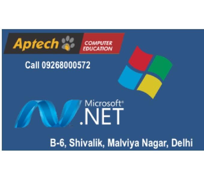 Top Institute Providing .Net Training  Course |Aptech Malviya Nagar.Education and LearningProfessional CoursesSouth DelhiMalviya Nagar