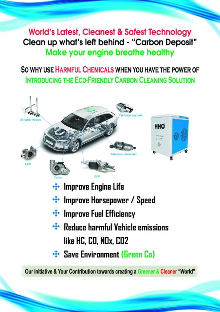 Engine Carbon cleaning machine manufacturing and servicesCars and BikesAnnouncementsAll Indiaother