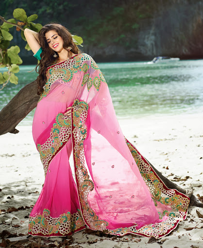 latest collection of sarees
