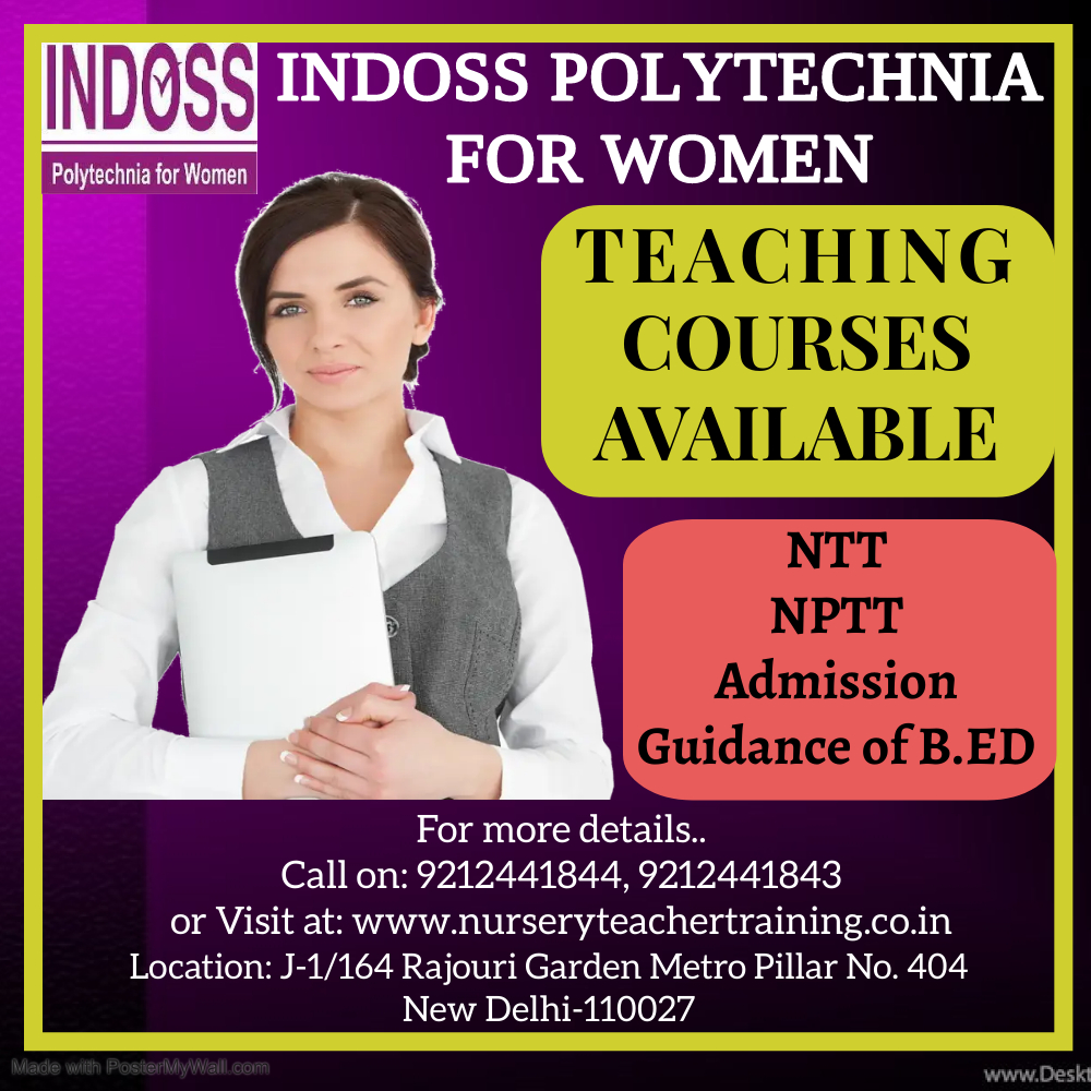 Best Institute for Professional Teaching CoursesEducation and LearningProfessional CoursesWest DelhiRajouri Garden
