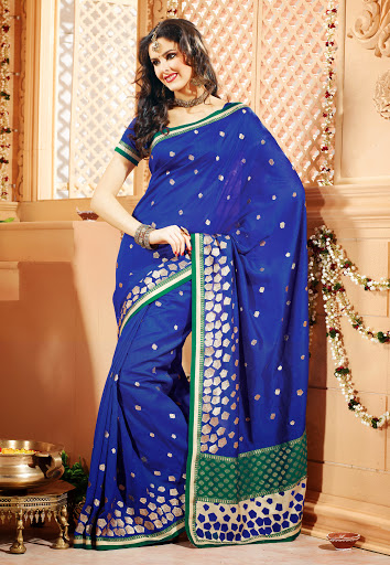 festival ocassion wear saree