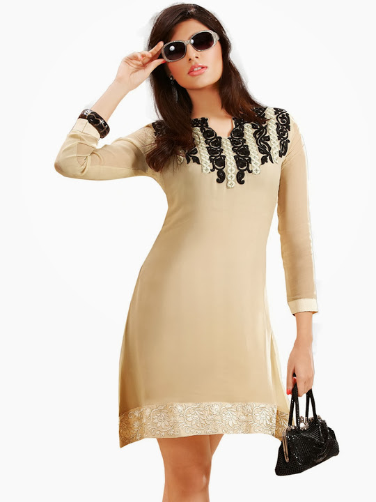 fency pattern in kurti