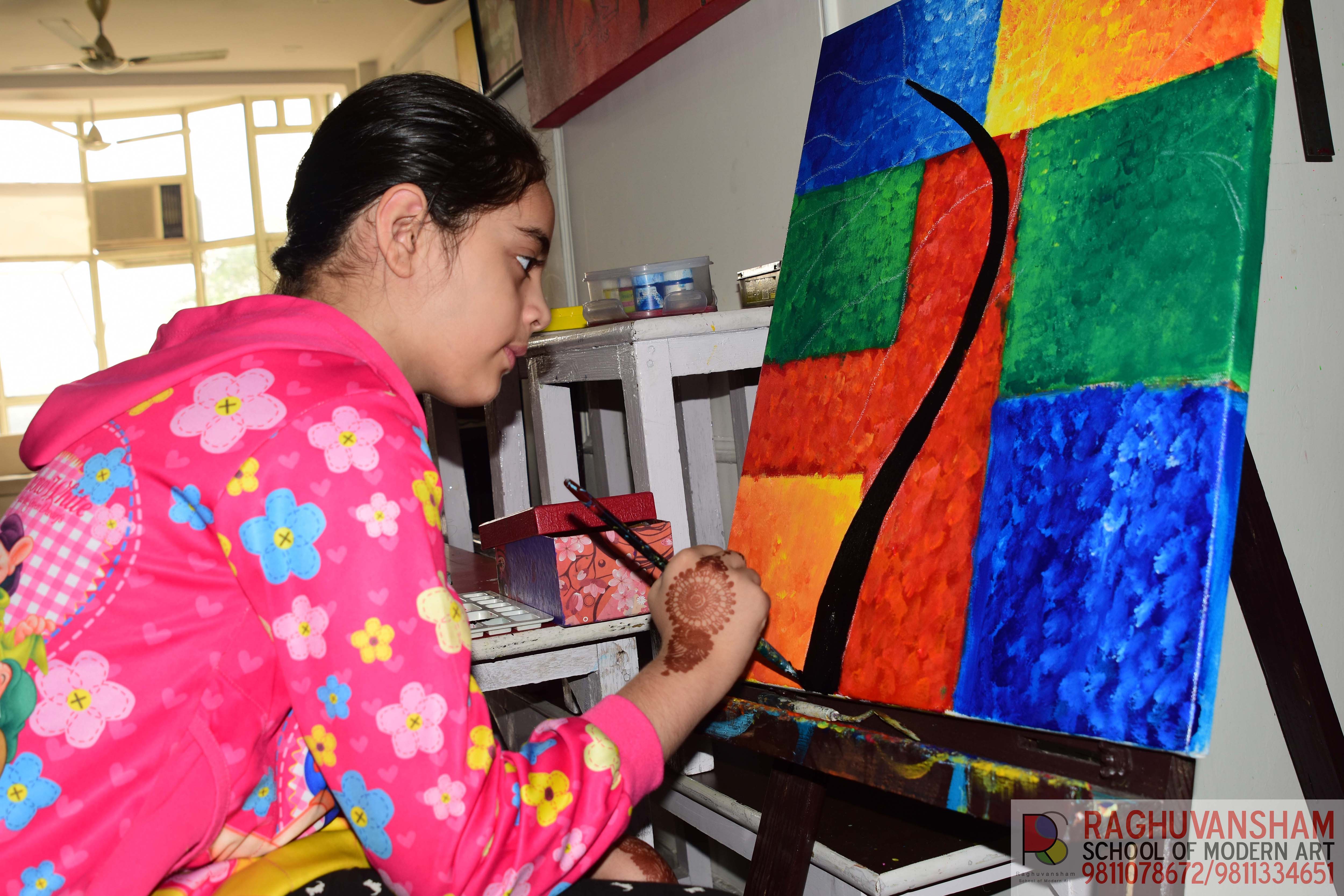 canvas painting coachingEducation and LearningCoaching ClassesWest DelhiPunjabi Bagh