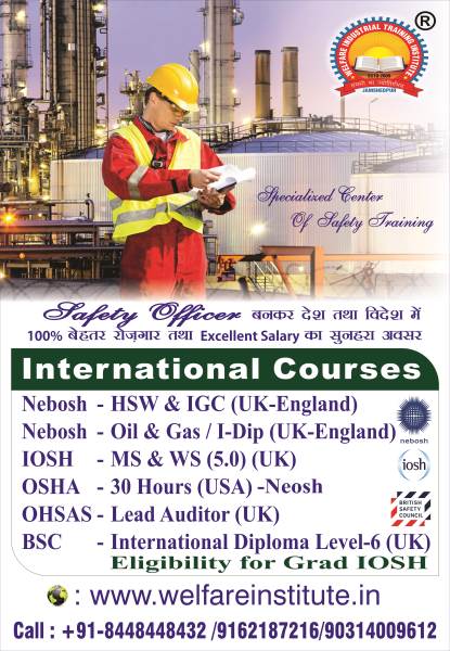 Safety Officer Course in India
