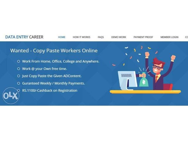 Data Entry Jobs Without Investment