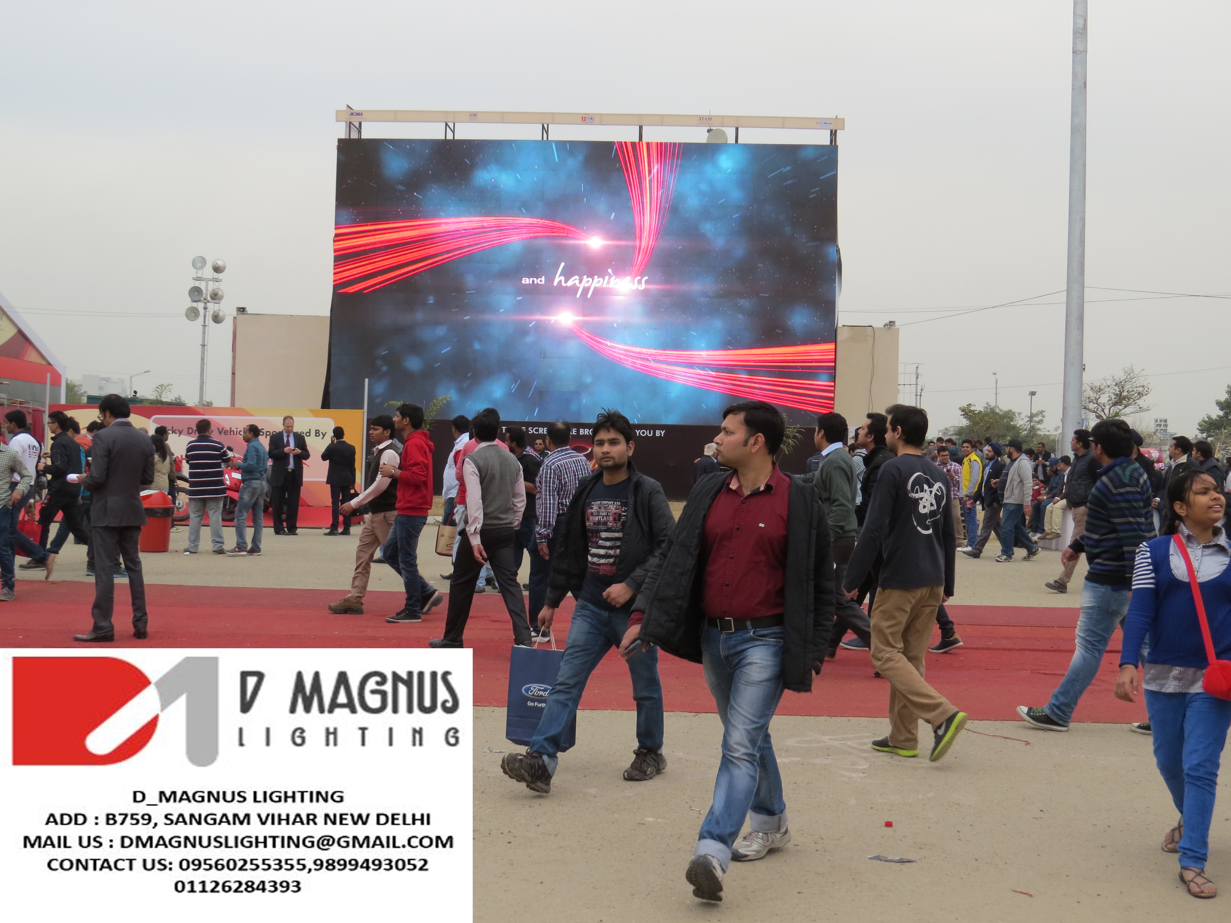 Led screen on rent in LucknowEventsDance - Music ConcertsSouth DelhiEast of Kailash