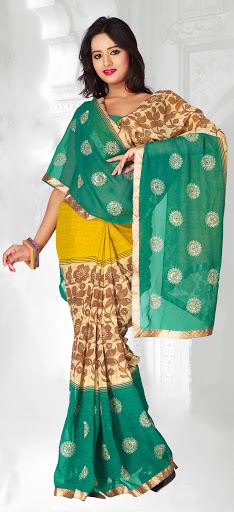 festival ocassion wear saree