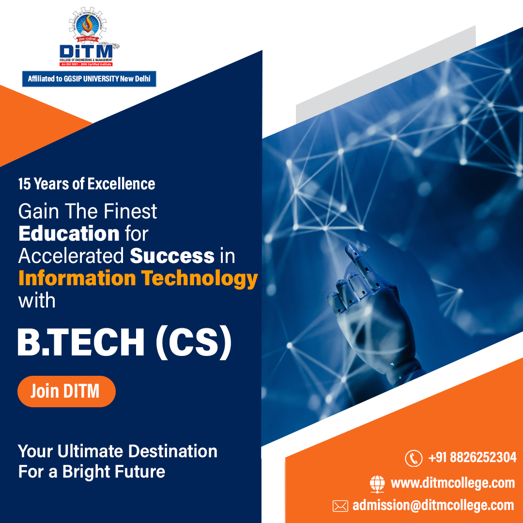 B tech computer science engineering college in Delhi NCREducation and LearningCareer CounselingWest DelhiDwarka