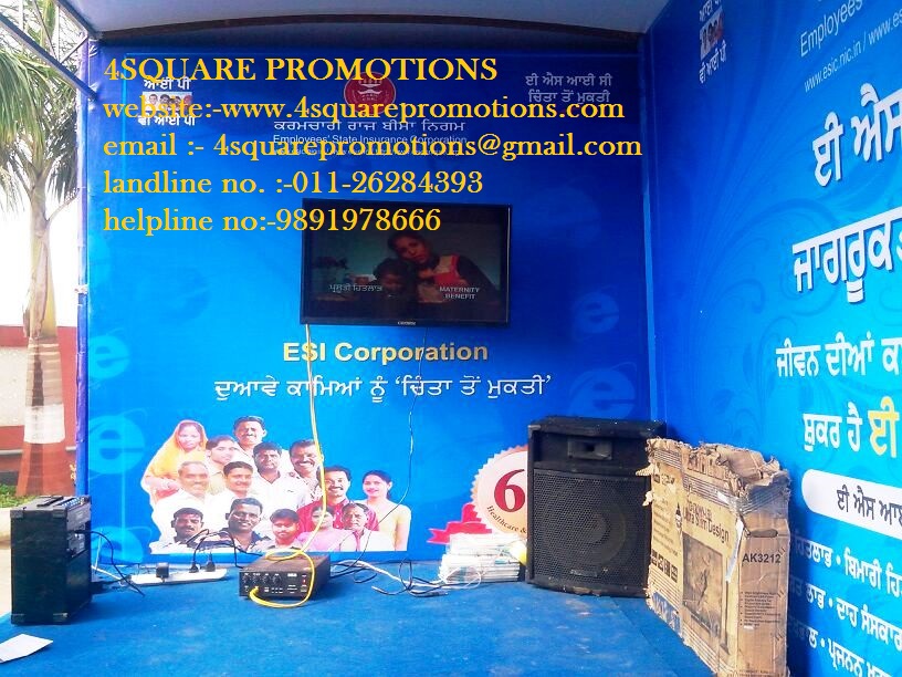 Promotional van rental in Film City MumbaiEventsExhibitions - Trade FairsSouth DelhiEast of Kailash