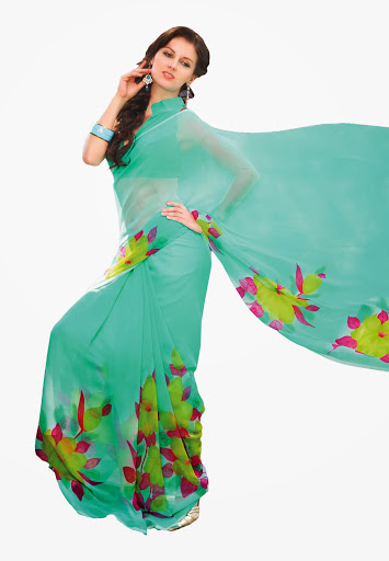 smart casual saree