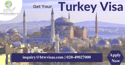 Turkey Visa for Indians | Apply for Turkey Visa | BTW VisaTour and TravelsVisa & Other Travel ServicesAll Indiaother