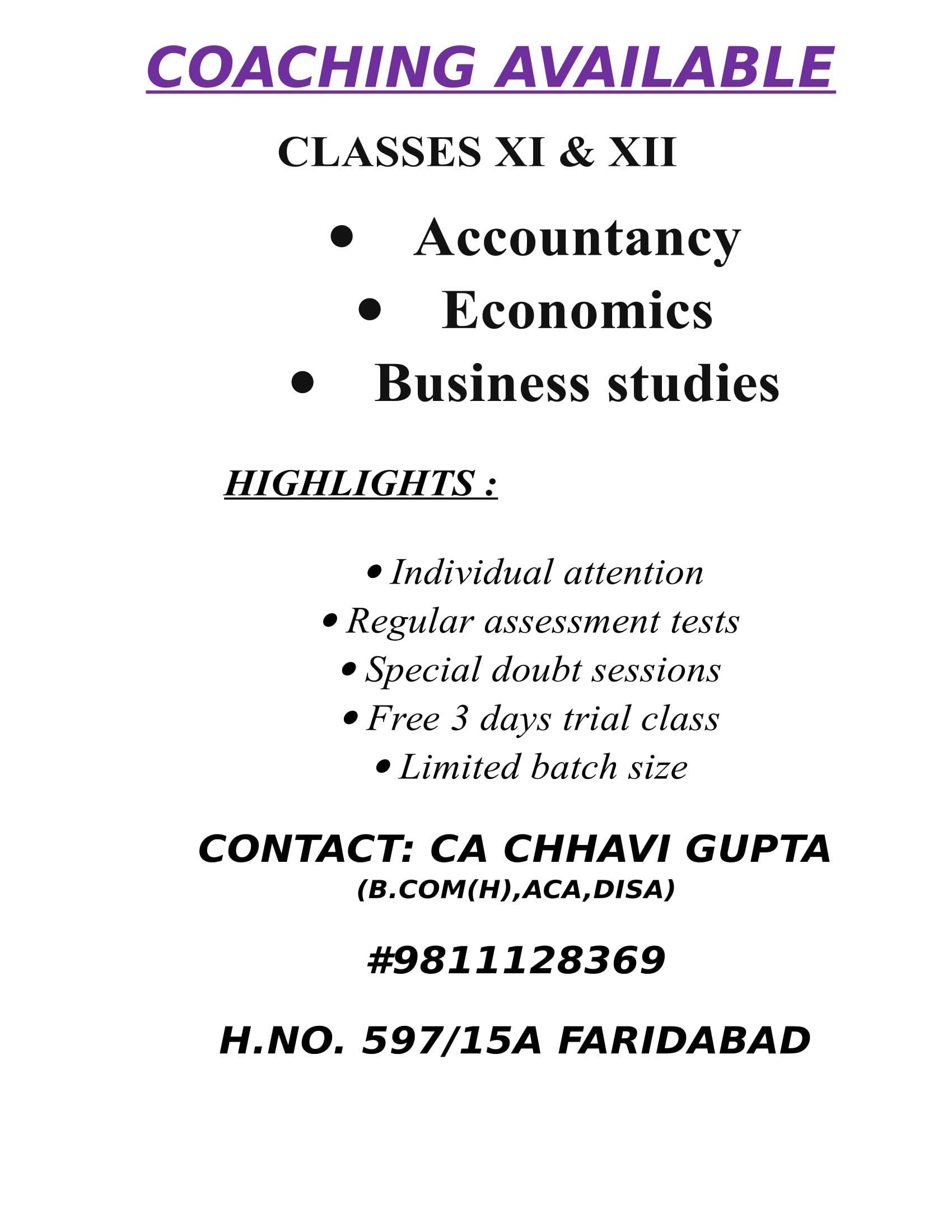 Tuition ServicesEducation and LearningPrivate TuitionsFaridabadAjronda