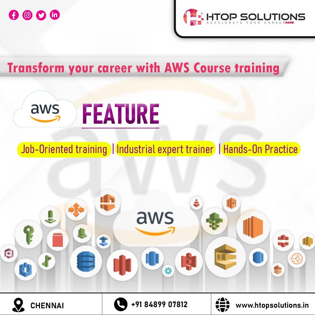 AWS Training in Chennai | AWS training institute in ChennaiEducation and LearningCoaching ClassesAll Indiaother