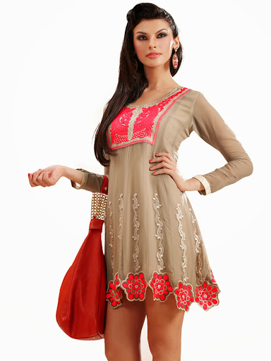 smart pattern in kurti
