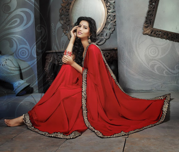 party wear saree