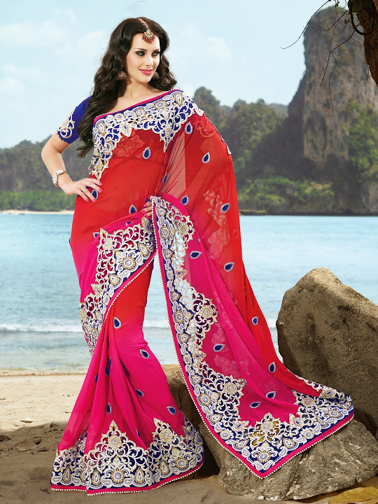 latest sarees designs in india