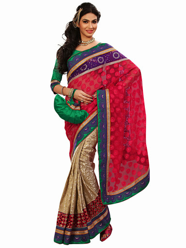 smart casual saree