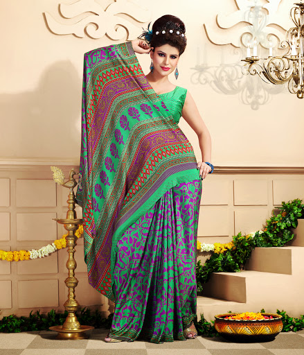 classy wear saree