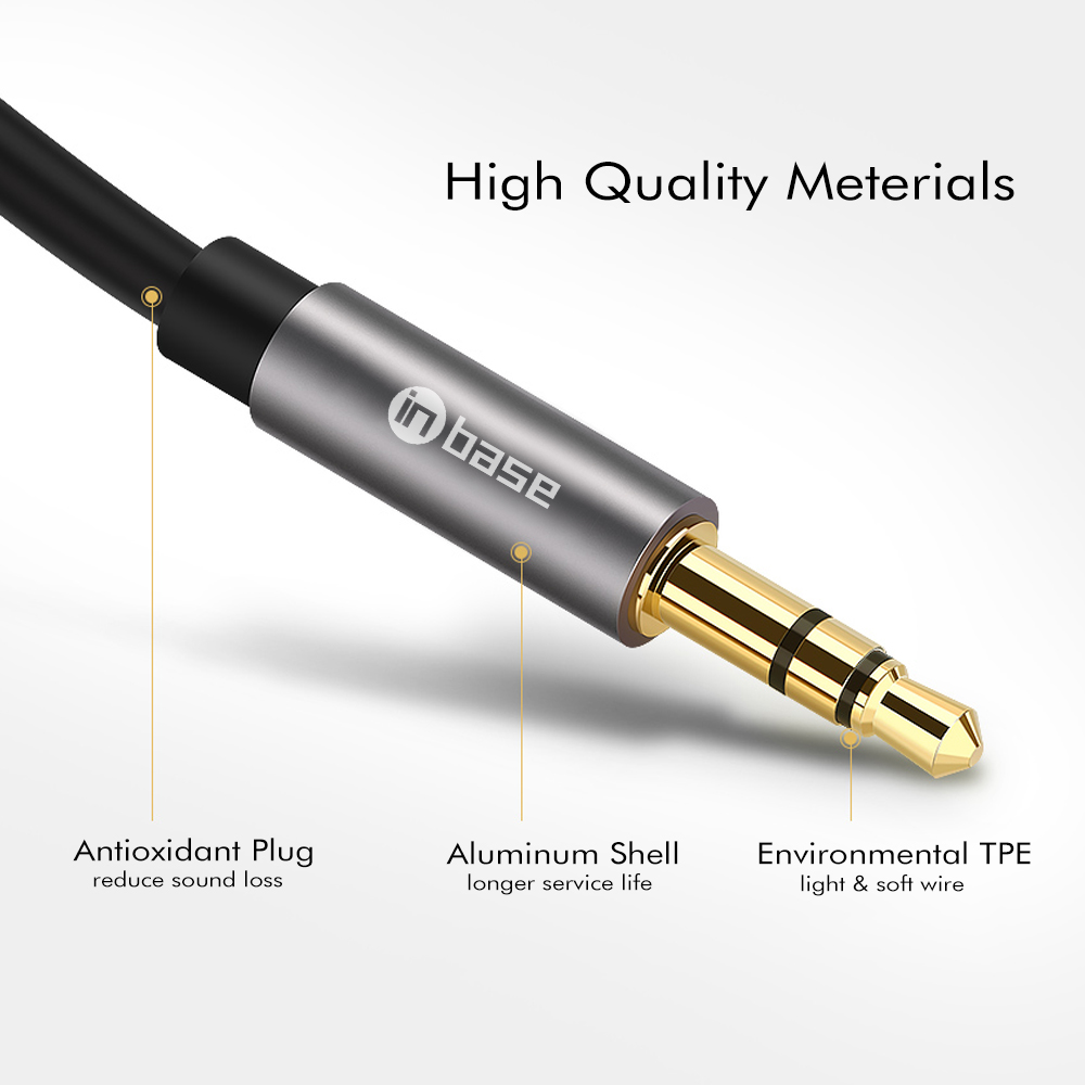 Buy Aux Cable With Mic - Inbase