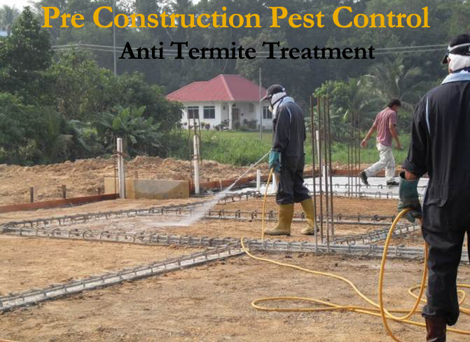 Residential Pre-Construction Anti Termite Treatment