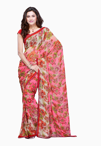 smart casual saree